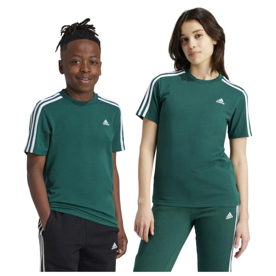 Adidas Παιδική κοντομάνικη μπλούζα Essentials 3-Stripes Cotton Tee